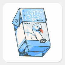Silly Goose Juice stickers