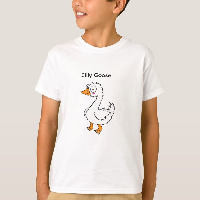 Silly Goose Kid Shirt (Front)