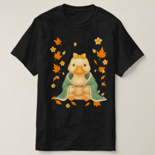 Silly Goose & Mallard Ducks Fall Cosy Autumn Wat T-Shirt