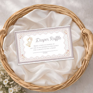 Silly Goose Neutral Diaper Raffle Enclosure Card