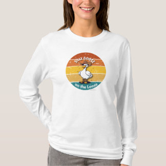 Silly Goose on the Loose – Cowboy Goose Funny West T-Shirt