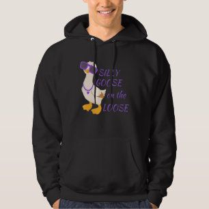 Silly Goose On The Loose Funny Boys Girls Kids Tee