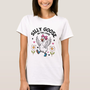 Silly Goose On The Loose Shirt   Cute Fun Tee