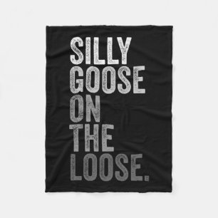 Silly Goose On The Loose Vintage Silly Goose Docto Fleece Blanket