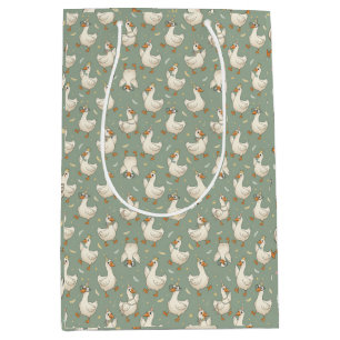 Silly Goose Party Parade Funny Birthday Medium Gift Bag