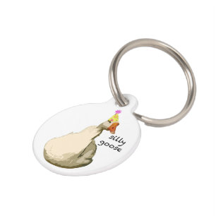Silly Goose Pet Tag