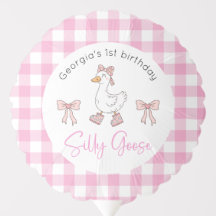 Silly Goose Pink Birthday