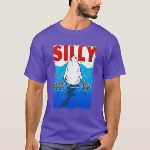 Silly Goose Pun Meme Men Women Kids Funny Goose T-Shirt