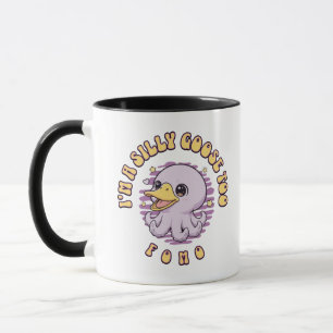 Silly Goose Purple Octopus Mug