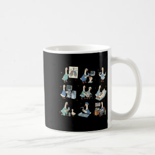 Silly goose respiratory therapist pulmonary funny coffee mug