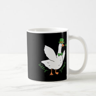 Silly Goose St Patrick's Day Leprechaun Hat Irish Coffee Mug
