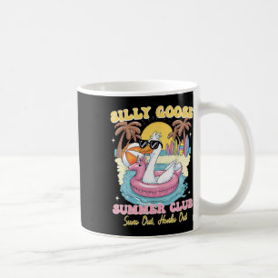 Silly Goose Summer Club Summer Vacation Beach Wome Coffee Mug