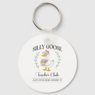Silly Goose Teacher Club _1 Key Ring