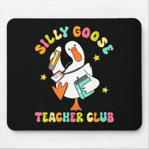 Silly Goose Teacher Club Back to School Elementary Mouse Pad