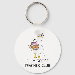 Silly Goose Teacher Club, Back To School Key Ring