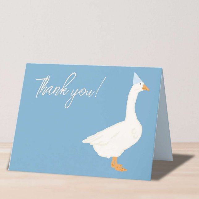 Silly Goose Theme  Thank You Card (Creator Uploaded)