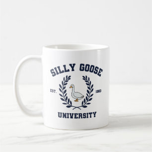 Silly goose university coffee mug