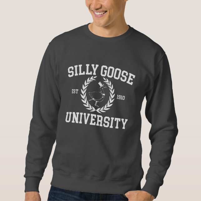 Silly Goose University Crewneck Sweatshirt (Front)