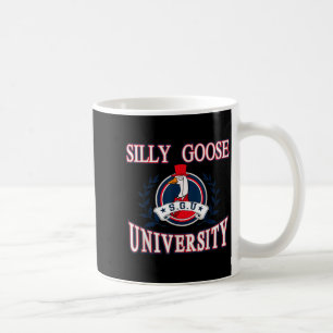 Silly Goose University Funny Meme Coffee Mug