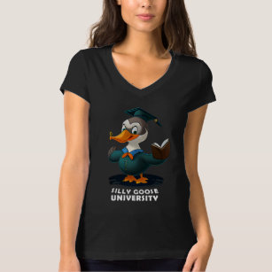 Silly Goose University Student Funny T-Shirt