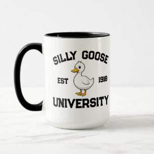 Silly Goose University Sweatshirt, custom Silly Go Mug