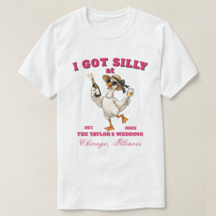 Silly Goose Wedding Favour Bachelorette Party Gif T-Shirt