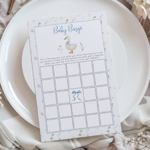 Silly Goose Wildflower Baby Bingo Baby shower game