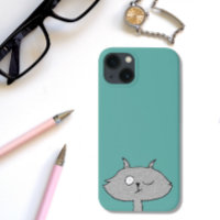 Silly Grey Cat