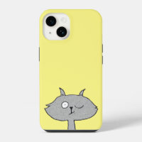 Silly Grey Cat