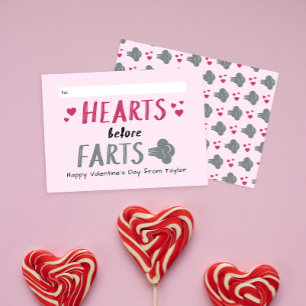 Silly Hearts Before Farts Classroom Valentine