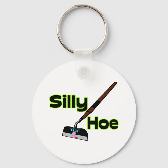 Silly Hoe Key Ring (Front)