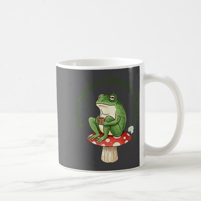 Silly I Frog Fartin Sometimes Just Coffee Mug (Right)