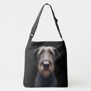 Silly Irish Wolfhound Tote Bag