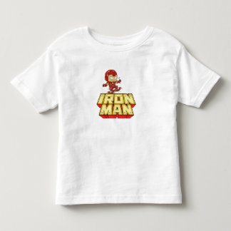 Silly Iron Man Skater - Funny Superhero Skateboard Toddler T-Shirt