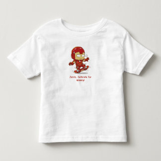 Silly Ironman Skateboarder - Calibrate For Wobbly Toddler T-Shirt