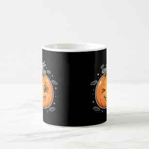 Silly Jack O Lantern Pumpkin Halloween Coffee Mug