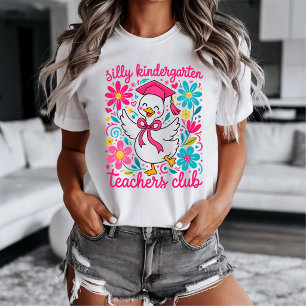 Silly Kindergarten Teachers Club T-Shirt