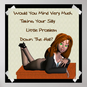 Silly Little Problem Poster