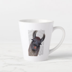 Silly Llama Latte Mug