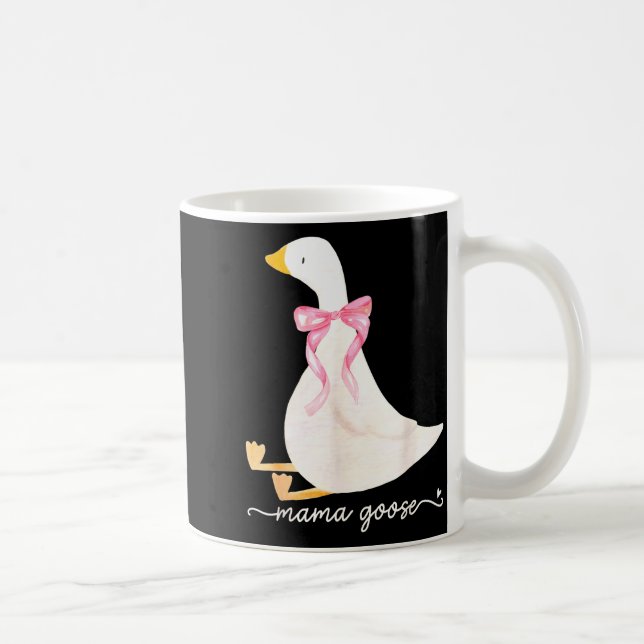 Silly Mama Goose Daddy Goose Matching Goose Family Coffee Mug (Right)
