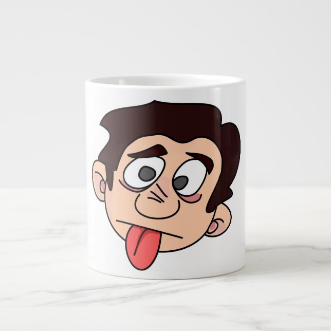 SILLY MAN LARGE COFFEE MUG (Front)
