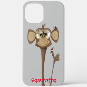 Silly Monkey and Ladybugs iPhone 12 Pro Max Case