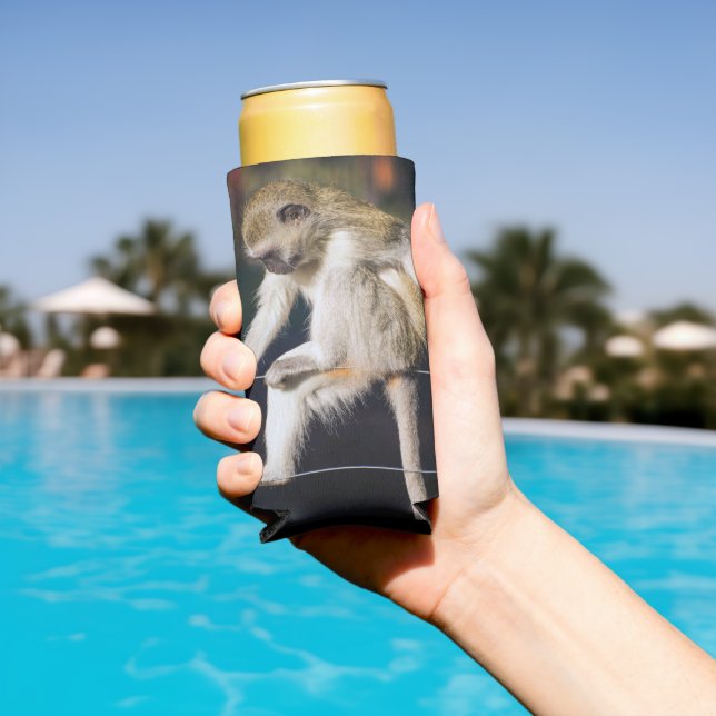 Silly monkey seltzer can cooler (In Situ Pool)