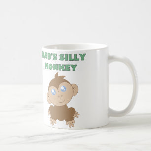 Silly Monkey - White 11 oz Classic White Mug Coffee Mug
