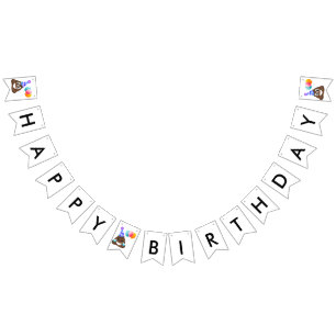 Silly Party Poop Emoji Birthday Banner