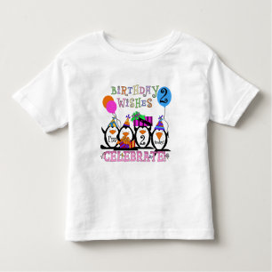 Silly Penguins 2nd Birthday T-shirts and Gifts