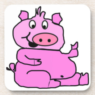 SILLY PIGGY COASTER