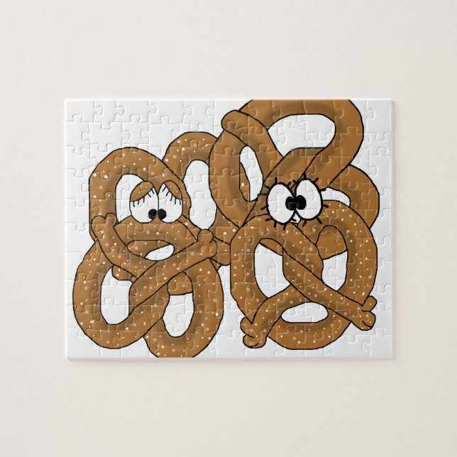 Silly Pretzel Puzzle   Customise It! (Horizontal)