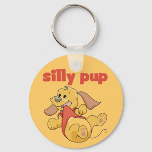 Silly Pup Tshirts and Gifts Key Ring