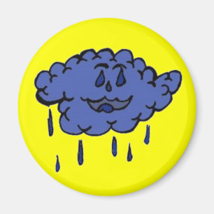 Silly Rain cloud Magnet